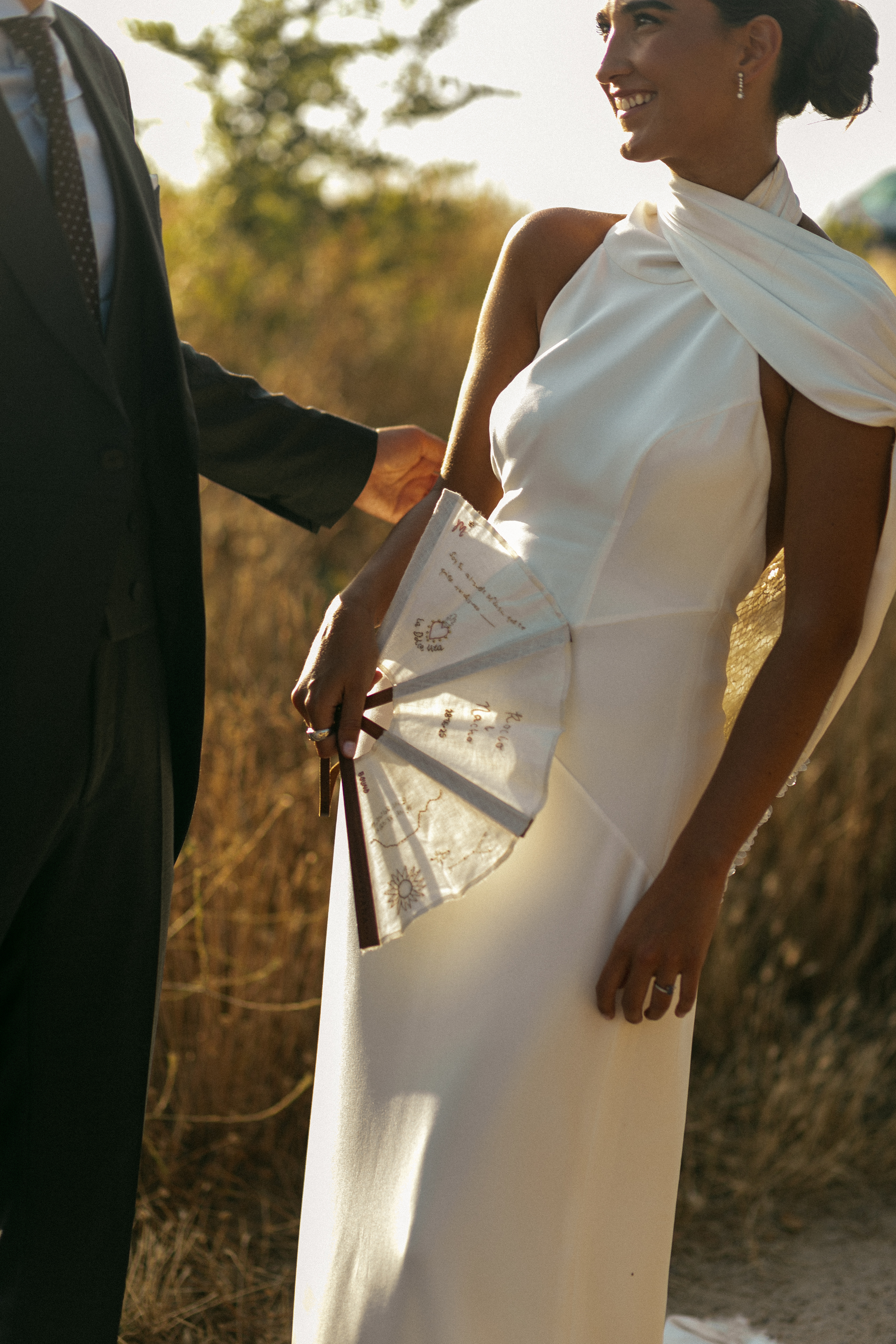 abanico de novia